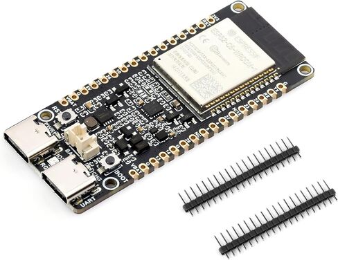 لوحة تطوير ESP32-C5 Wi-Fi 6 ثنائية النطاق، معالج RISC-V بسرعة 240 ميجاهرتز، وحدة سلسلة ESP32-C5-WROOM-1 على اللوحة، RISC-V MCU متعدد البروتوكولات، فلاش 16 ميجابايت وذاكرة وصول عشوائي PS-RAM بسعة 8 ميجابايت in Saudi Arabia