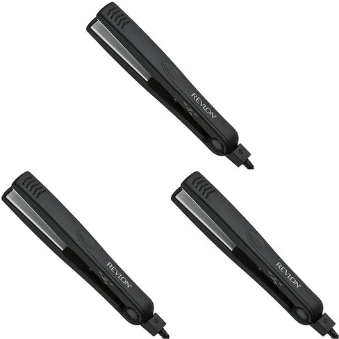 Revlon Smooth and Straight Ceramic Flat Iron | Fast Results, Smooth Styles (1 in) in Saudi Arabia