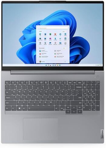 كمبيوتر محمول Lenovo ThinkBook 16 G7 Business بشاشة 16.0 بوصة IPS WUXGA (AMD Ryzen 5 7533HS، 16 جيجابايت DDR5، 1 تيرابايت M.2 PCIe SSD، AMD Radeon، بصمة الإصبع، WiFi 6E، كاميرا ويب، بلوتوث 5.3، Win 11 Pro) in Kuwait