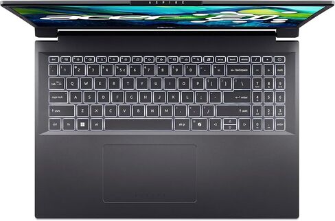 acer Aspire 16 AI Ready Laptop | 16" WUXGA 1920 x 1200 IPS Display | Intel Core Ultra 7 Processor 155U | Intel Graphics | 32GB LPDDR5X | 1TB Gen4 SSD | Wi-Fi 6E | Windows 11 Home | A16-71M-767Z in Saudi Arabia