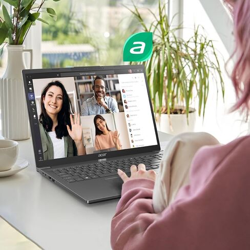 acer Aspire 16 AI Ready Laptop | 16" WUXGA 1920 x 1200 IPS Display | Intel Core Ultra 7 Processor 155U | Intel Graphics | 32GB LPDDR5X | 1TB Gen4 SSD | Wi-Fi 6E | Windows 11 Home | A16-71M-767Z in Saudi Arabia