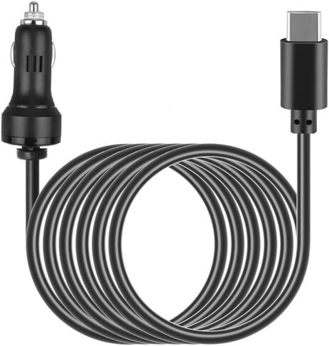 محول شاحن سيارة USBC قابل لإعادة الشحن متوافق مع LAMTTO RC06 RC07 9 بوصة 9.26 بوصة سيارة لاسلكية Carplay نموذج الشاشة: XHC-SR053500 XHCSR053500 DC12V-24V كابل سلك إمداد الطاقة in Saudi Arabia