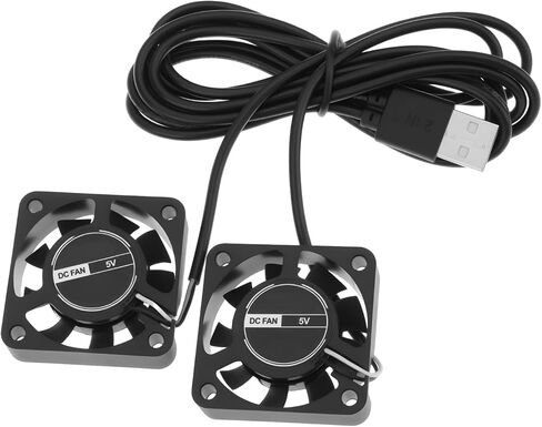 مروحة تبريد مزدوجة USB 5V 4010 مقاس 40 × 40 × 10 مم لحالة الكمبيوتر الشخصي in Kuwait
