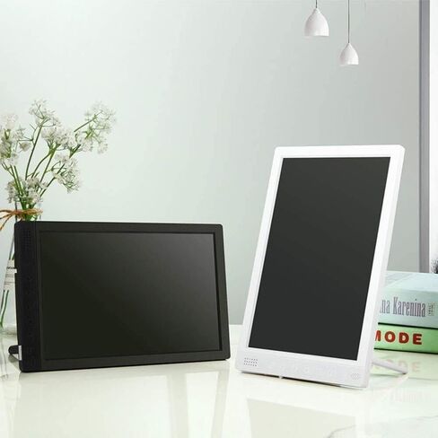 إطار صورة رقمي مقاس 10 بوصات بدقة HD 800X1280 IPS ومشغل فيديو وموسيقى ومنفذ USB ودعم بطاقة SD in Saudi Arabia
