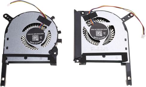 مروحة تبريد وحدة المعالجة المركزية GPU لـ ASUS TUF FX505DT FX505 FX505DD FX95 FX705DU FX705DD FX705DT FX95G FX86 ZX86 FX86FE FX86SM FZ86F FX95D FX705G FX505D GE FA506 FX506 FX506LU FX706 مروحة سلسلة FA706 in Saudi Arabia