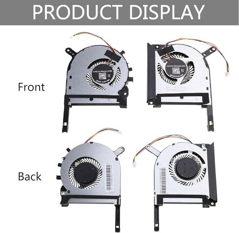 مروحة تبريد وحدة المعالجة المركزية GPU لـ ASUS TUF FX505DT FX505 FX505DD FX95 FX705DU FX705DD FX705DT FX95G FX86 ZX86 FX86FE FX86SM FZ86F FX95D FX705G FX505D GE FA506 FX506 FX506LU FX706 مروحة سلسلة FA706 in Saudi Arabia
