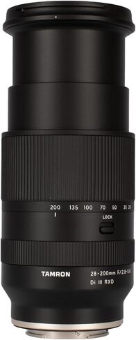 Tamron 28-200mm f/2.8-5.6 RXD Mirrorless Zoom Lens Full-Frame for Sony E-Mount Compact All-in-One Travel Photography Bundle + Filter Kit + Cap Keeper + Cleaning Kit in Saudi Arabia