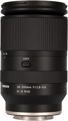 Tamron 28-200mm f/2.8-5.6 RXD Mirrorless Zoom Lens Full-Frame for Sony E-Mount Compact All-in-One Travel Photography Bundle + 64GB Memory Card + Filter Kit + Backpack + Lens Pouch + Flexible Tripod + in Saudi Arabia