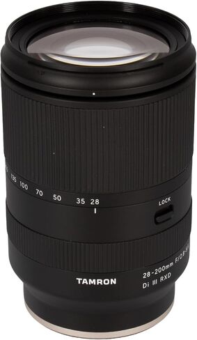 Tamron 28-200mm f/2.8-5.6 RXD Mirrorless Zoom Lens Full-Frame for Sony E-Mount Compact All-in-One Travel Photography Bundle + 64GB Memory Card + Filter Kit + Backpack + Lens Pouch + Flexible Tripod + in Saudi Arabia