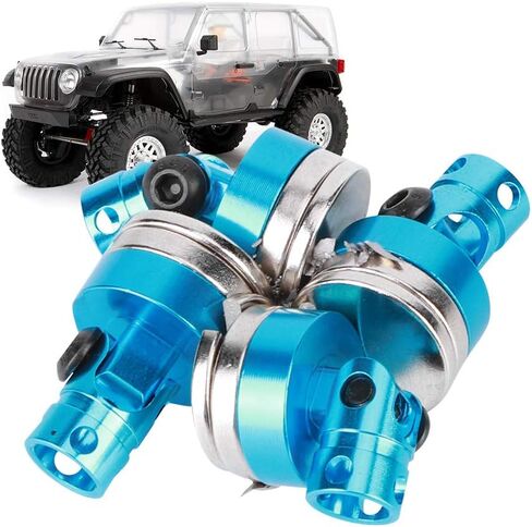 Pilipane Long-Lasting Magnetic Column Posts, Aluminum Alloy Magnetic RC Car Shell Posts, Aluminum Alloy RC Car Accessories for AXIAL SCX10 1/10 Model(Blue) in Saudi Arabia