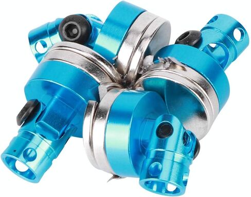 Pilipane Long-Lasting Magnetic Column Posts, Aluminum Alloy Magnetic RC Car Shell Posts, Aluminum Alloy RC Car Accessories for AXIAL SCX10 1/10 Model(Blue) in Saudi Arabia