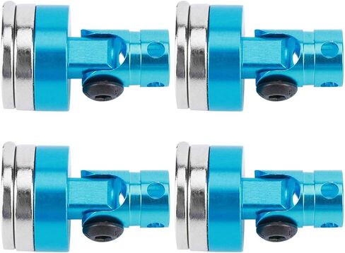 Pilipane Long-Lasting Magnetic Column Posts, Aluminum Alloy Magnetic RC Car Shell Posts, Aluminum Alloy RC Car Accessories for AXIAL SCX10 1/10 Model(Blue) in Saudi Arabia