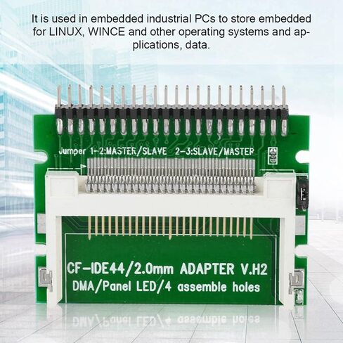 بطاقة محول CF إلى 2.5 بوصة 44Pin IDE، محول بطاقة ذاكرة فلاش مدمج لأجهزة الكمبيوتر المحمول SSD، مع واجهة IDE القياسية لأجهزة الكمبيوتر الصناعية المدمجة in Saudi Arabia