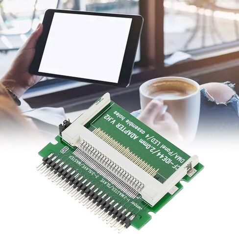 بطاقة محول CF إلى 2.5 بوصة 44Pin IDE، محول بطاقة ذاكرة فلاش مدمج لأجهزة الكمبيوتر المحمول SSD، مع واجهة IDE القياسية لأجهزة الكمبيوتر الصناعية المدمجة in Saudi Arabia