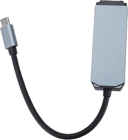 محول USB C إلى إيثرنت 2.5 جيجا، محول شبكة LAN RJ45 LAN من سبائك الألومنيوم مع وحدة تحكم، لنظام التشغيل OS X iOS in Kuwait