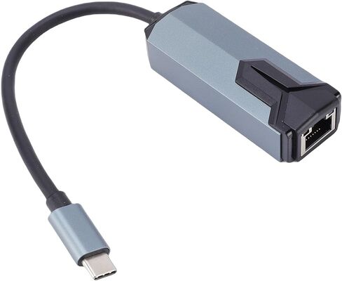 محول USB C إلى إيثرنت 2.5 جيجا، محول شبكة LAN RJ45 LAN من سبائك الألومنيوم مع وحدة تحكم، لنظام التشغيل OS X iOS in Kuwait