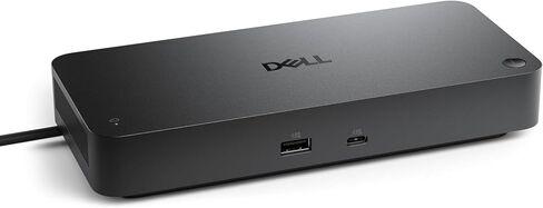 حزمة Dell Pro Smart Dock SD25 - محطة إرساء USB C مع شحن 130 واط + كابل HDMI، كابل USB C، كابل DisplayPort + قطعة قماش للتنظيف، دعم متعدد الشاشات، إيثرنت 2.5 جيجابت، أسود in Saudi Arabia