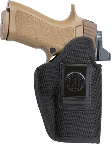 1791 GUNLEATHER P320c حافظة جلدية فاخرة - حافظة IWB CCW ناعمة ومريحة - اليد اليمنى - تناسب HK VP9sk، P2000، 45c، SIG P320c، P229c ومعظم التعاقدات ث. السكك الحديدية in Kuwait