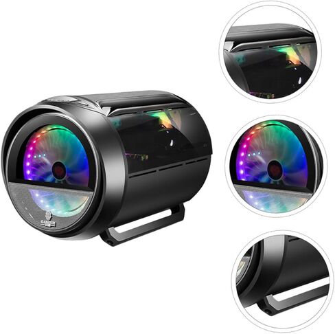 حافظة كمبيوتر ألعاب jojofuny مع زجاج مقسى دائري بانورامي RGB، هيكل تبريد مياه Matx، أسود، لبناء أجهزة الكمبيوتر المنزلية والمكتبية in Kuwait