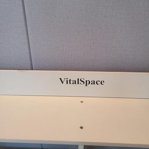 خزائن الكتب VitalSpace - رف تخزين أبيض متعدد الأقسام بتصميم مفتوح للكتب أو النباتات أو صناديق التخزين. in Saudi Arabia