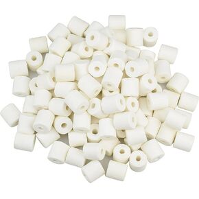 خاتم سيراميك حوض السمك 420 جرام حلقة وسائط من السيراميك الحيوي لمرشح حوض السمك استبدال مزيل المواد البيولوجية لمرشح حوض السمك لخزان الأسماك in Kuwait