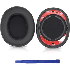 استبدال وسائد الأذن Aiivioll Live 500 BT لسماعات الرأس اللاسلكية JBL Live 500BT/Live 500 BT حول الأذن اللاسلكية، وسادات الأذن مصنوعة من جلد البروتين الناعم، رغوة عازلة للضوضاء (أسود) in Saudi Arabia