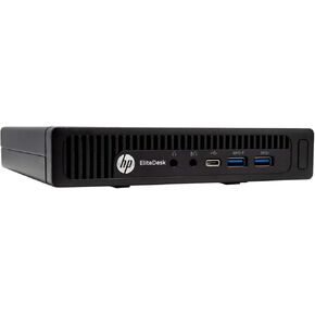 HP EliteDesk 800 G2 أجهزة الكمبيوتر المكتبية الصغيرة المجددة، i5 Micro 32GB Ram 2TB SSD، AX210 مدمج WiFi، دعم الشاشة المزدوجة، HDMI، VGA، DP، Win 11 Pro، لوحة ماوس TJJ لاسلكية من العلامة التجارية K&M (متجددة) in Kuwait