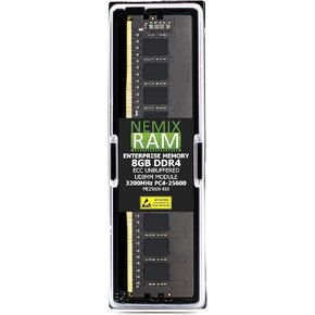 16 جيجابايت 1 × 16 جيجابايت DDR4 3200 ميجا هرتز PC4-25600 2Rx8 1.2 فولت CL22 288-PIN NEMIX RAM ECC Unbuffered UDIMM متوافق مع QNAP RAM-16GDR4ECK1-UD-3200، RAM-16GDR4ECT0-UD-3200 in Kuwait