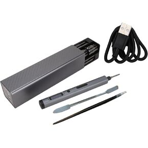 Electric Screw driver Set, Cordless Digital Display Screw driver with 3 Torque Gears LED Lights and Rotatable Storage, for Phone Laptop Tablet Repair in Kuwait
