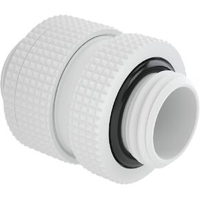 محول تركيب أنابيب وصلة Aqua SLI قابل للتعديل من Barrowch G1/4 ذكر إلى ذكر 16-22 مم FBSSXK-S (أسود) in Kuwait