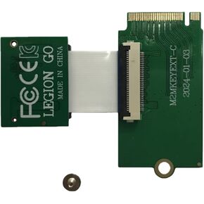 لـ Legion Go Handheld M.2 NVMe PCIe 3.0 2280 استبدال 2242 SSD محول توسيع بطاقة اللوحة كابل FPC، اللوحة الأم لسطح المكتب 2242 إلى 2280 SSD محول، PCIe 3.0 بطاقة ذاكرة عالية السعة قابلة للتوسيع in Kuwait