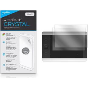 واقي شاشة BoxWave متوافق مع Wacom Intuos Pro Medium PTH-651 - ClearTouch Crystal (عبوتان)، غلاف فيلم HD - يحمي من الخدوش in Kuwait