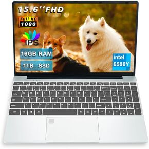 17 Inch Laptop for Office & Study, 12th Gen Celeron N95 4C4T(Up to 3.4GHz), 16GB DDR4 RAM 512GB SSD, 1080P Display 10000mAh Battery, Backlit Keyboard, Dual Stereo Speakers, Type-C/HDMI/WiFi5/RJ45/BT in Saudi Arabia