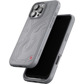 حافظة G-Form لهاتف iPhone 16 Pro، حماية من السقوط بدرجة عسكرية 13FT، حافظة هاتف شديدة التحمل، متوافقة مع ملحقات MagSafe، غطاء هاتف متين مقاوم للصدمات لهاتف iPhone 16 Pro (6.3") - رمادي تريك in Kuwait