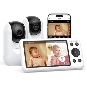 Momcozy Baby Monitor BM04 Camera Unit, Support APP Connection, Smart WiFi Baby Monitor with Camera and Audio, Real-Time Motion Alert, 1080P Monitor with Wall Mount, Easy to Pair (Compatible With BM04) in Kuwait