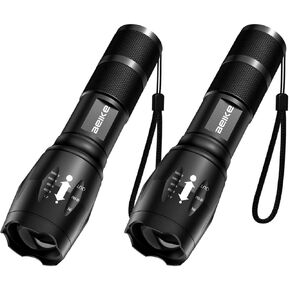 BEIKE Flashlight 2 Pack, Flash Light High Lumens, Small Flashlights Powerful, Super Bright LED Flashlight, Handheld Flashlights for Home, Camping, Emergency, Power Outages, Travel in Saudi Arabia