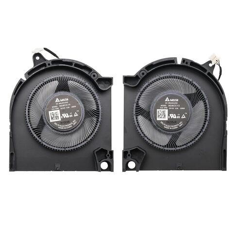وحدة المعالجة المركزية الجديدة من BestParts + مروحة تبريد وحدة معالجة الرسومات البديلة لـ DELL G16 7630 (فقط لسلسلة RTX 40)، P/N: ND8CC13-22E08 ND8CC14-22E09، مروحة 12 فولت (ملاحظة: الجرعة لا تناسب سلسلة RTX 3050) in Saudi Arabia