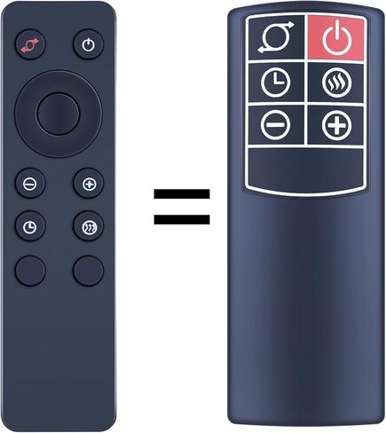 New Heatar Remote Control Replacement Fit for Lasko CT22445-1 CW210 CT24362 Oscillating Bladeless Ceramic Tower Space Heaters in Saudi Arabia