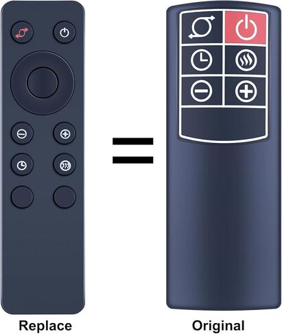 New Heatar Remote Control Replacement Fit for Lasko CT22445-1 CW210 CT24362 Oscillating Bladeless Ceramic Tower Space Heaters in Saudi Arabia