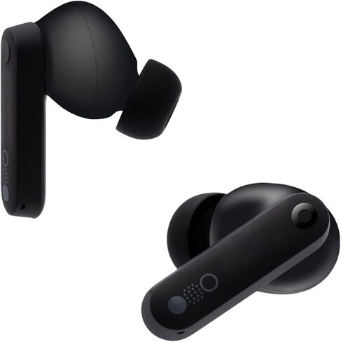 أطراف أذن بديلة من Klowcok لسماعات الأذن CMF Buds 2a / Buds Pro 2 / Buds 2 Plus 2025، متوافقة مع CMF Buds/Buds 2، أطراف أذن من السيليكون الناعم 6 أزواج (S/M/L) أسود in Kuwait