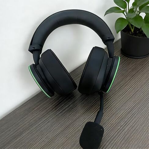 وسائد أذن لسماعات Xbox وغطاء عصابة الرأس متوافق مع سماعة رأس Microsoft Xbox اللاسلكية وسماعة رأس استريو Xbox سماعة رأس إصدار خاص للذكرى السنوية العشرين (وسائد أذن من جلد البروتين وإسفنج الذاكرة) in Kuwait