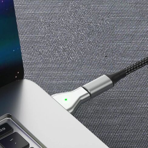 DAGIJIRD PD محول شحن عالي السرعة محول منفذ مغناطيسي من النوع C إلى محول الطاقة Magsafe2 USB-C لجهاز MacBook Air/Pro in Kuwait