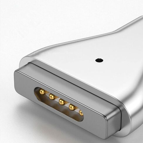 DAGIJIRD PD محول شحن عالي السرعة محول منفذ مغناطيسي من النوع C إلى محول الطاقة Magsafe2 USB-C لجهاز MacBook Air/Pro in Kuwait