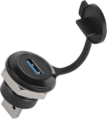 1Pcs USB 3.0 Male to Female Extension Cable Adapter Panel Mount Connector for High-Speed Data Transfer Charging 5Gbps, USB-A 3.0 Extender in Saudi Arabia