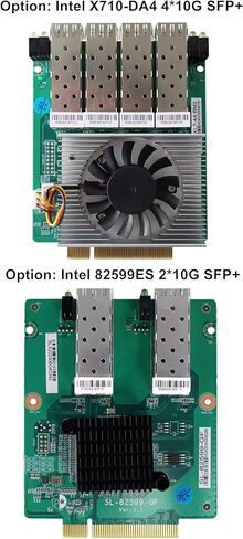 Fanless Mini PC I7-13620H with DDR5 M.2 Nvme 4*i226 2.5G LAN,USB,HDMI,DP,Type-c,Intel X710 4 * 10G SFP+,WiFi,Micro Router Appliance, AES-NI, OPNsense,NO RAM NO SSD in Saudi Arabia