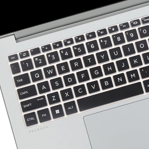 غطاء لوحة المفاتيح لجهاز HP ProBook 440 G11 14 بوصة /HP ProBook 445 G11 14 بوصة /ProBook 4 G1i G1iR 14 بوصة ملحقات الكمبيوتر المحمول غطاء حماية للوحة المفاتيح (لا يناسب HP ProBook 440 445 G10/G9/G8/G7/G6/G5) - أسود in Saudi Arabia