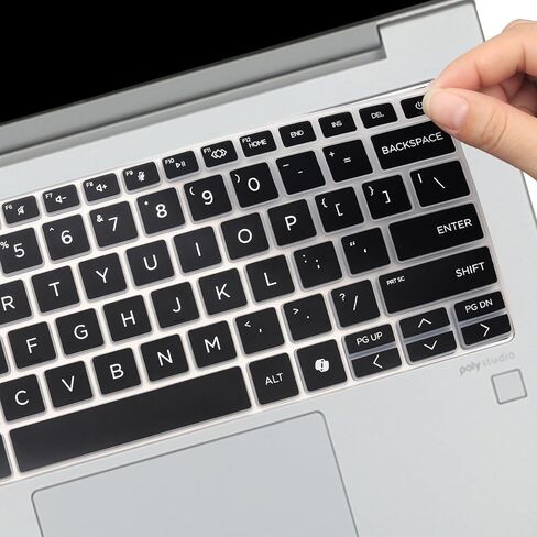 غطاء لوحة المفاتيح لجهاز HP ProBook 440 G11 14 بوصة /HP ProBook 445 G11 14 بوصة /ProBook 4 G1i G1iR 14 بوصة ملحقات الكمبيوتر المحمول غطاء حماية للوحة المفاتيح (لا يناسب HP ProBook 440 445 G10/G9/G8/G7/G6/G5) - أسود in Saudi Arabia