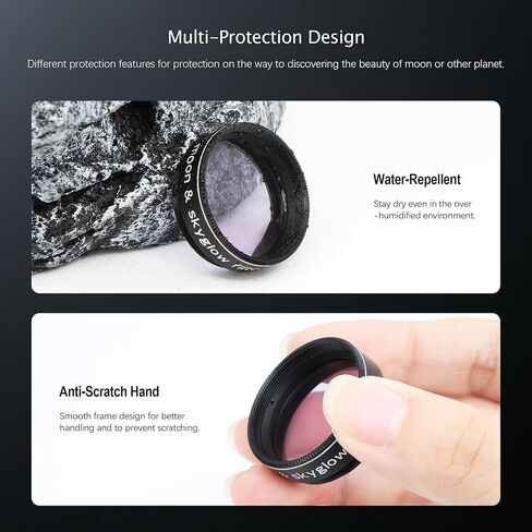 Astromania 32mm 1.25 Inch Plossl Telescope Eyepiece - Bundle with - 1.25" Moon/Skyglow Filter in Saudi Arabia