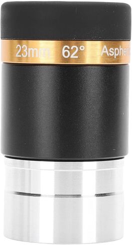 Telescope Eyepiece, 1.25 Inch 23mm Telescopes Lens 62° Aspheric Ultra Wide Angle Eyepiece, Fully Coated Astronomical Accessory in Saudi Arabia