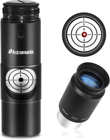 Astromania 32mm 1.25 Inch Plossl Telescope Eyepiece - Bundle with - Alignment 1.25" Laser Collimator in Saudi Arabia